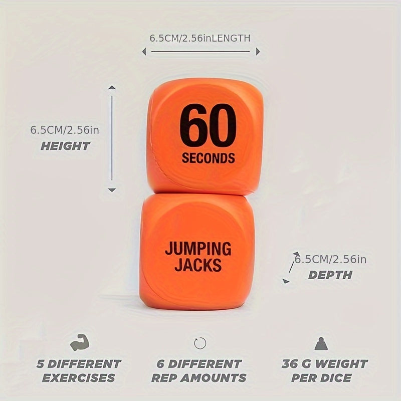 Fitness & Exercise Decision Dice For Fun Routines