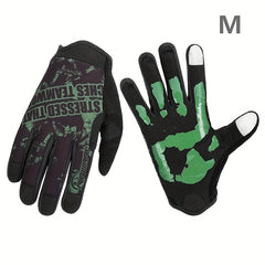 Warm Wind-Resistant Outdoor Cycling Gloves - Long Finger