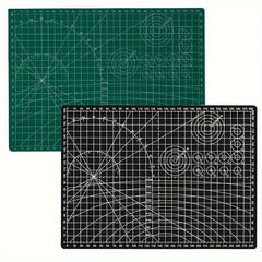 A4 Double Sided Cutting Mat Sewing Crafting Grid Line Cu