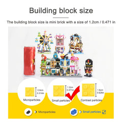 Flower Building Blocks DIY Plant Bonsai Decoration