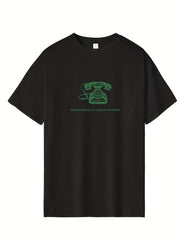 Men's Printed Leisure Sports T shirt for Summer