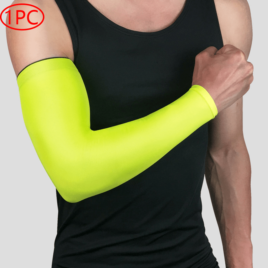 Unisex Sports Protective Gear Arm Elbow Wrist Guards Sun Sleeves