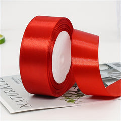 Red 86 Meter Long Ribbon for DIY Gift Packaging