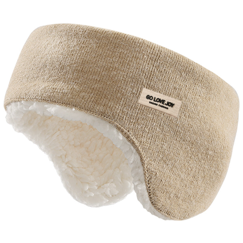 Fleece Earmuffs Windproof Headband for Winter Outdoors