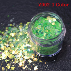Glow In The Dark Holographic Body Glitter - Sparkle Makeup