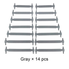 14 Pcs Silicone Lazy Shoelace Fixing Artifact for Sneakers