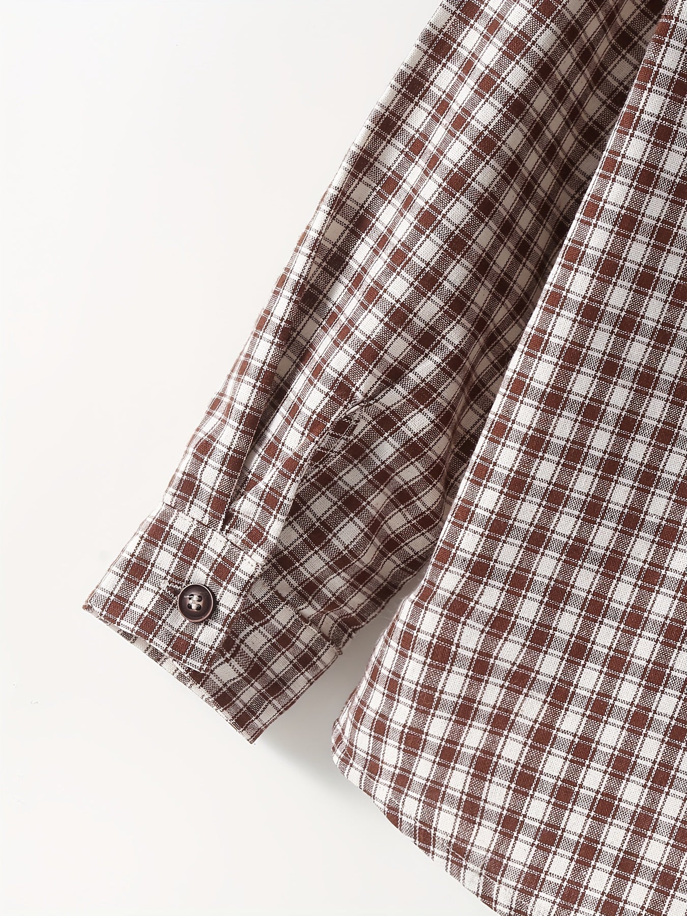Boy's Plaid Graphic Print Shirt Long Sleeve for Spring Autumn