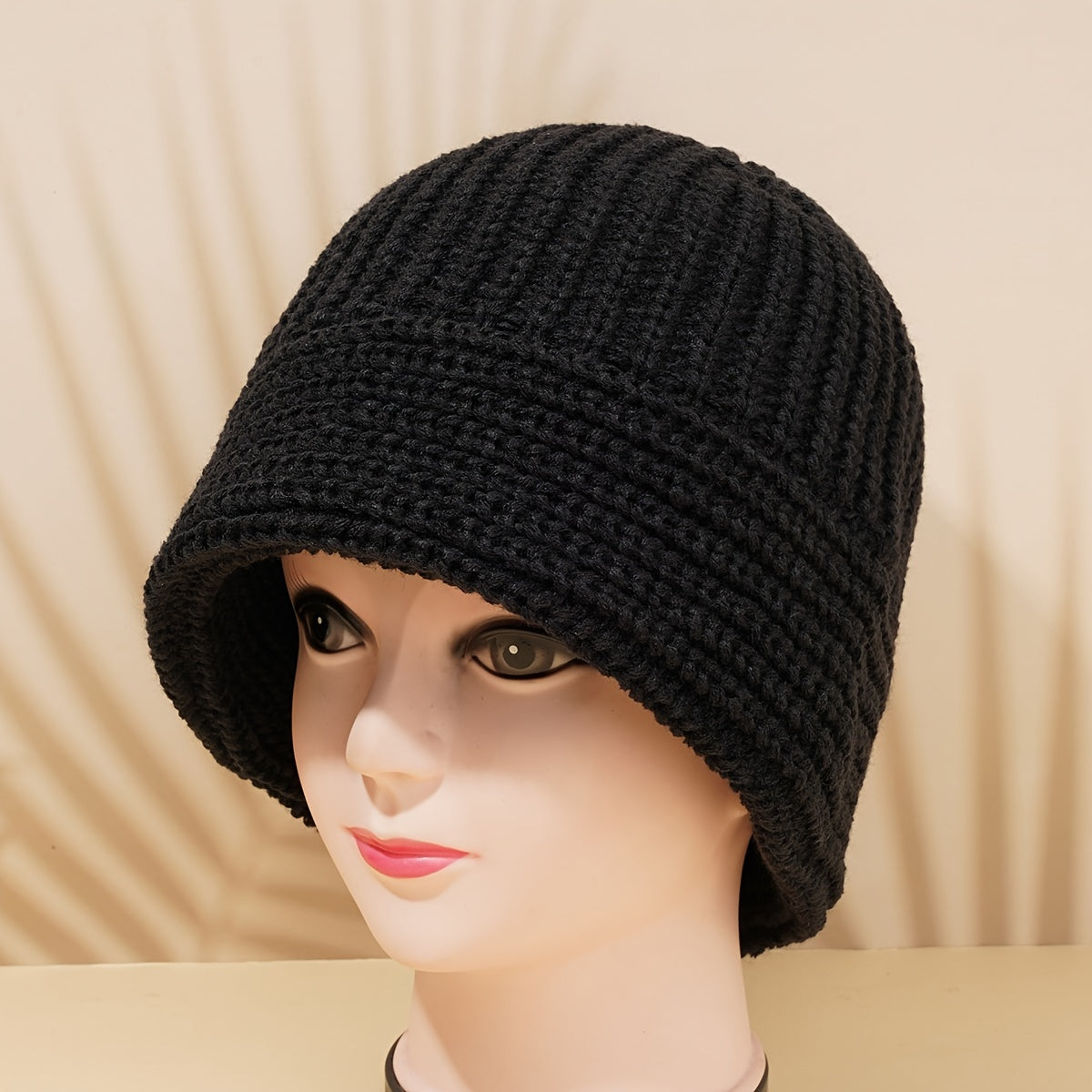 Women's Stretch Knit Beanie Hat Winter Skull Cap Warm Gift