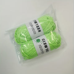Luminous Knitting Crochet Yarn Set 45m - DIY Scarves Blankets Hats Clothes