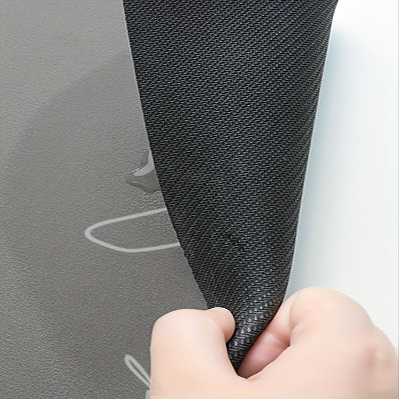 Non-slip Kitchen Floor Mat Absorbent Quick Dry Rubber Back Kitchen Rug