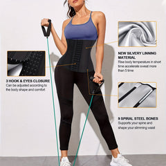 Waist Trainer Tummy Belt Waist Trimmer Tummy Control Slimming Body Shaper