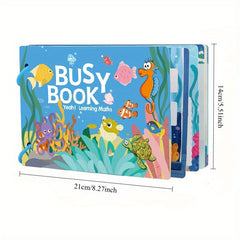 Interactive Alphabet Sticker Book for Ages 3-6