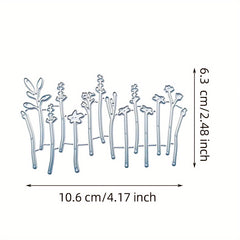 Flower Fence Pattern Die Cuts Metal Die for Scrapbook DIY Craft