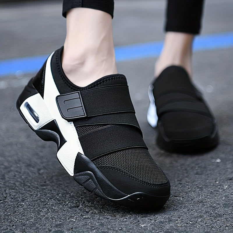 Women's Air Cushion Running Shoes with Hook & Loop Fastener