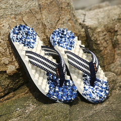 Men's Camo Massage Flip Flops Non Slip Thong Sandals