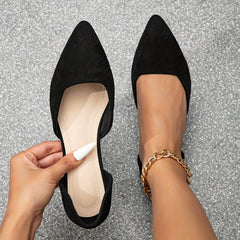 Women's Pointed Toe Slip On Casual Walking Shoes
