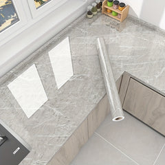 Marble Pattern Self Adhesive Wallpaper for Kitchen Countertop