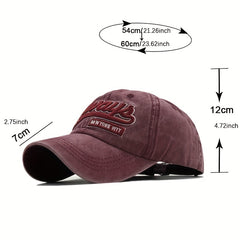 Men's/Women's Cotton 3D Embroidery Baseball Cap