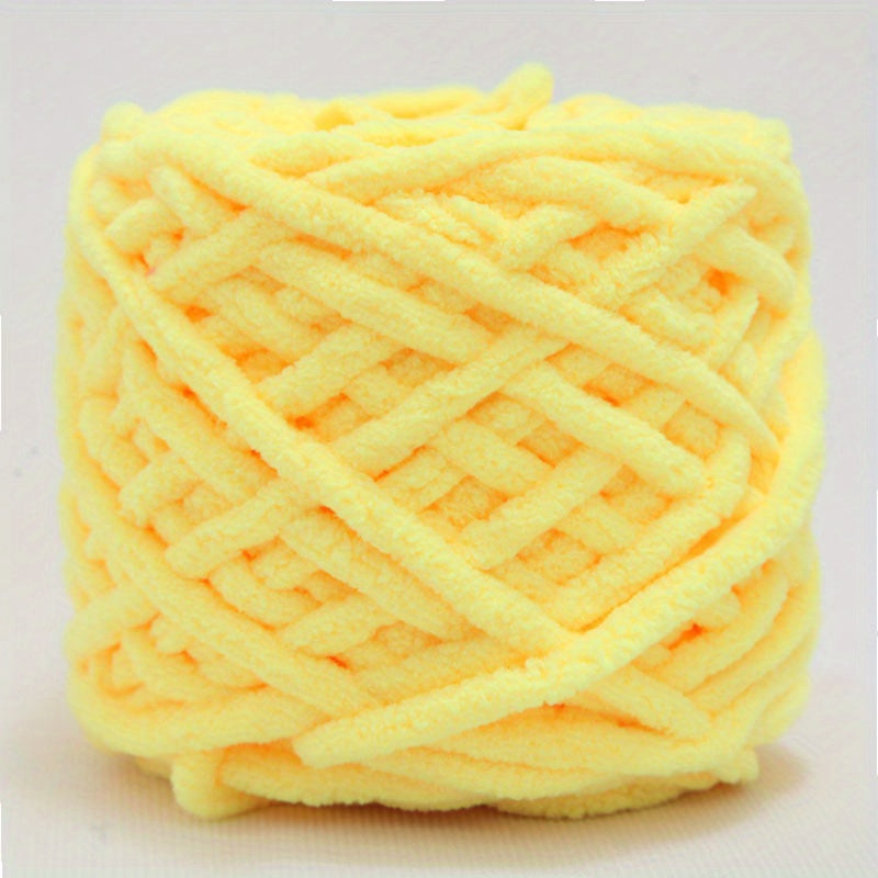 2pcs Chunky Yarn for Knitting & Crocheting Slippers Scarf