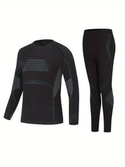 Women's Thermal Ski Base Layer Top & Leggings Set