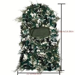 Camouflage Wool Balaclava Hat Knit Headgear