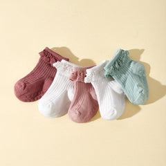 Lace Princess Socks for Girls - Perfect for Spring and Autumn
