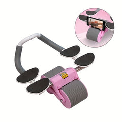 2-in-1 Elbow Support Ab Wheel for Home Gym Workouts