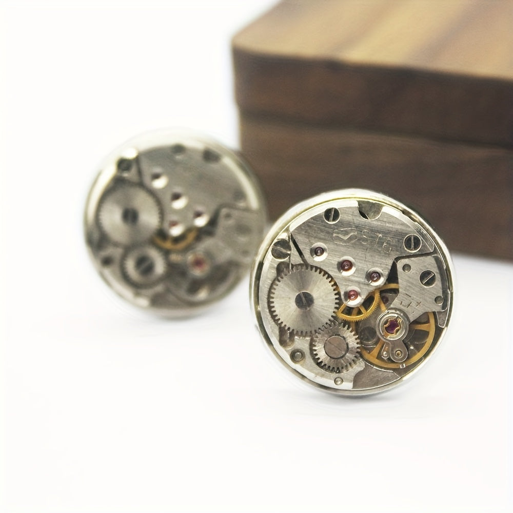Punk Vintage Cufflinks for Men Wedding