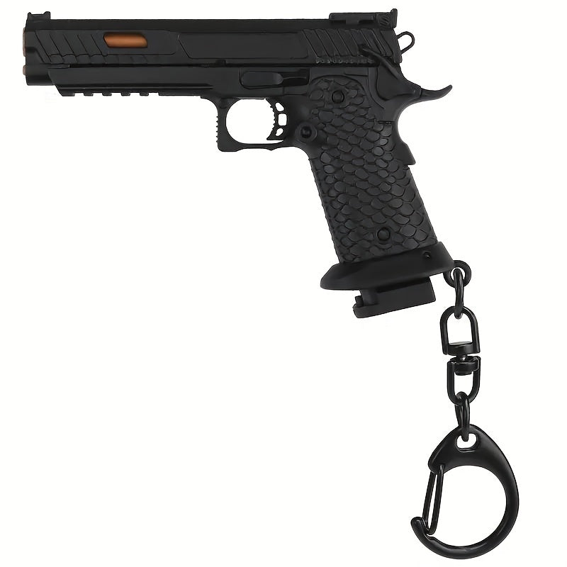 Mini Pistol Keychain Model for Men and Women
