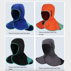 Fireproof Welder's Hat & Shawl Heat Resistant Protective Gear
