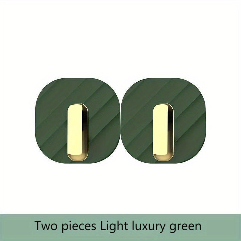 Adhesive Hooks for Hanging Clothes and Towels - Set of 4
