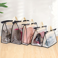 1pc Bag Dustproof Storage Bag PVC Transparent Waterproof Bag