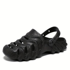 Men's Lightweight Slip-On Platform Clogs - Outdoor Sandals