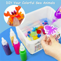 DIY Magic Water ELF Kit For Kids - Create Colorful 3D Magical Gels