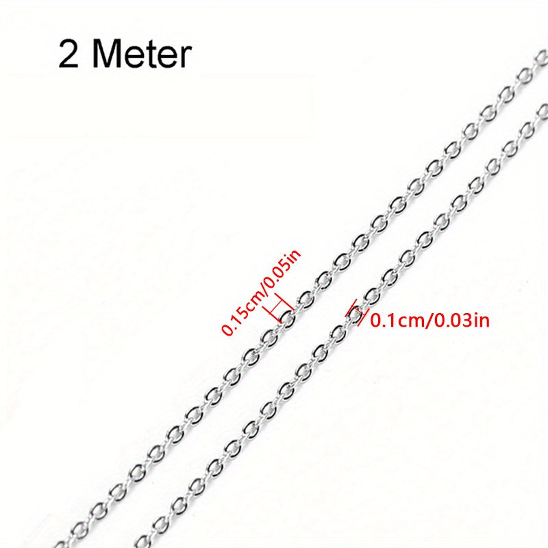 Stainless Steel Welding Chain for DIY Jewelry Making