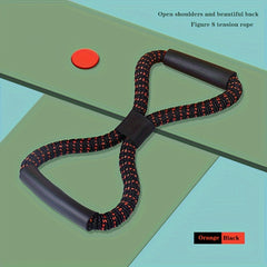 8 Shaped Camo Yoga Resistance Rope For Chest Expansion Body Shaping