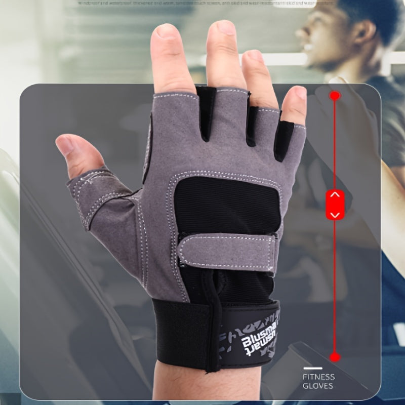 Half Finger Non-slip Outdoor Fitness Gloves for Climbing