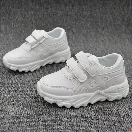 Baby Boys Solid Low Top Sneakers Comfortable Anti-slip Walking Shoes