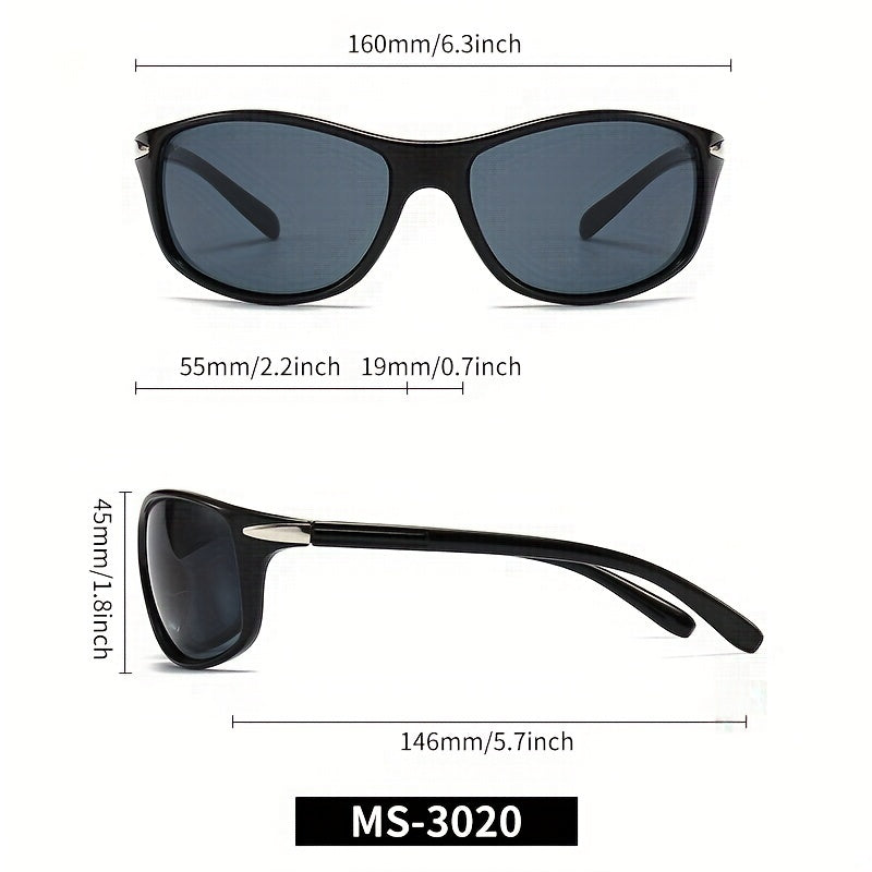 Men's Sport Sunglasses Cycling Goggles Driving With Pouch