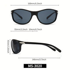 Men's Sport Sunglasses Cycling Goggles Driving With Pouch