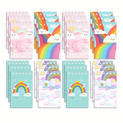 12pcs Mini Rainbow Notebook Party Favors