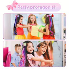 Unicorn Bowknot Decor Hair Clip for Party Performance