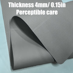 Portable TPE Yoga Mat Non-slip Thicken Fitness Mat 183x61x0.15in