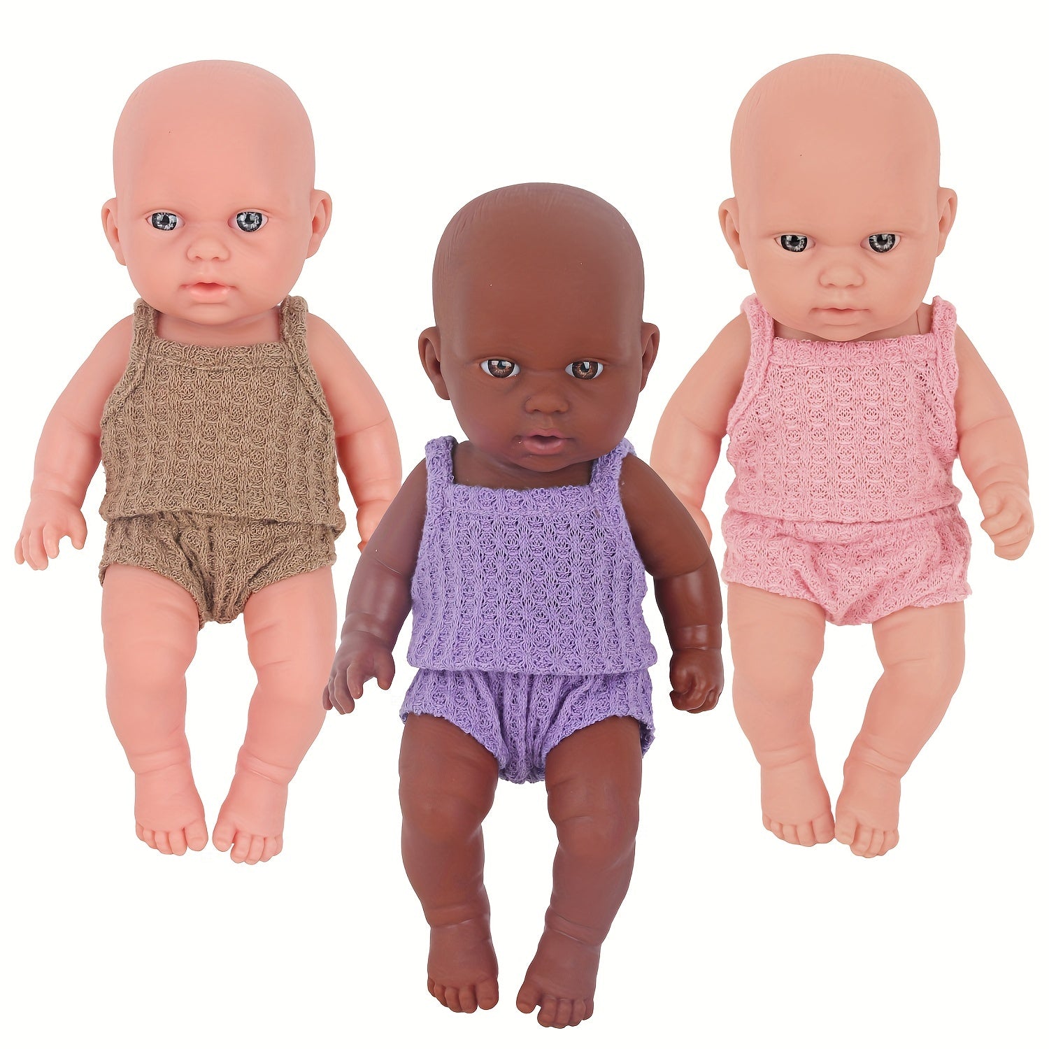 Doll Outfit Set - Vest and Panties, Comfortable Clothes (Doll Not Included)