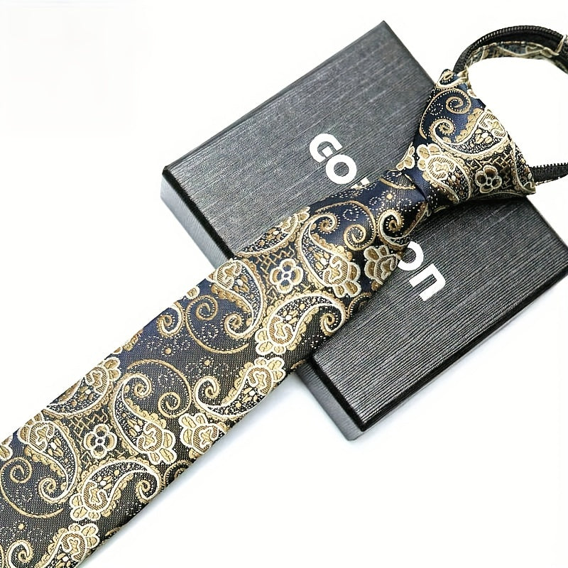 Men's Business Casual Tie for Father Husband Boyfriend