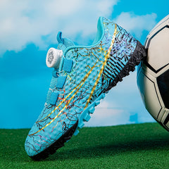 Boy's Turf Football Boots Professional Outdoor TF Soccer Cleats