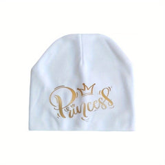 Princess Beanie Cap for Baby Girls Soft & Breathable Hat