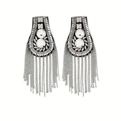 Detachable Tassel Epaulets for Suits Jackets - Set of 2