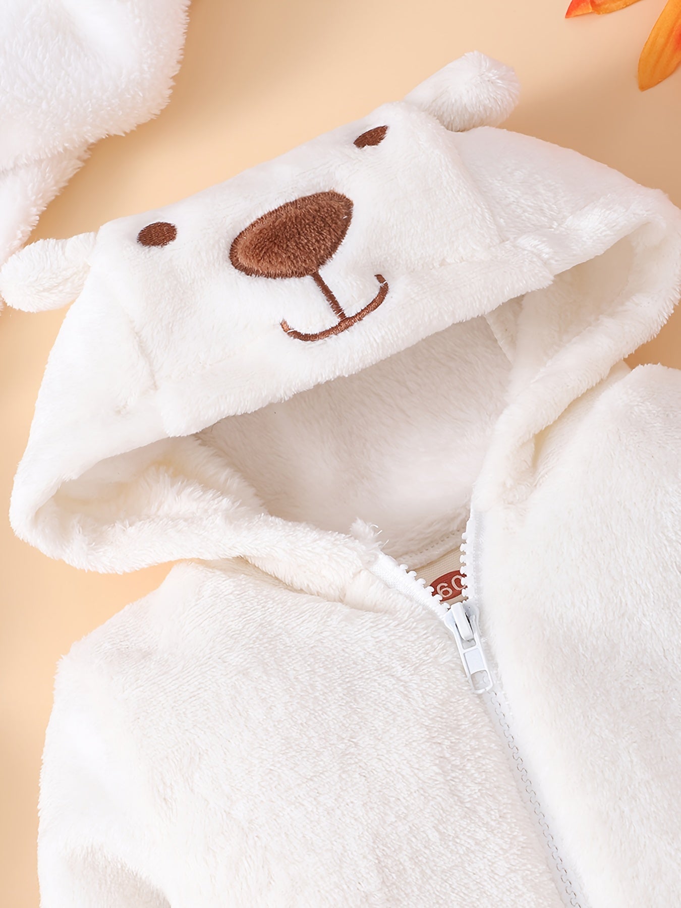 Newborn Fleece Snowsuit Winter Onesie Hooded Romper