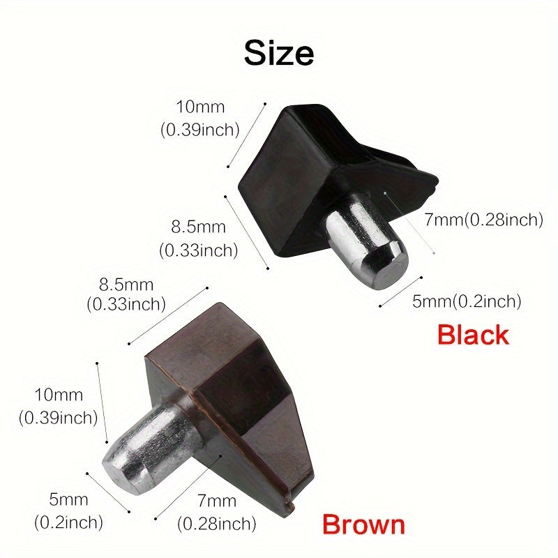Cabinet Shelf Pegs Support Clips - Household Storage Organization